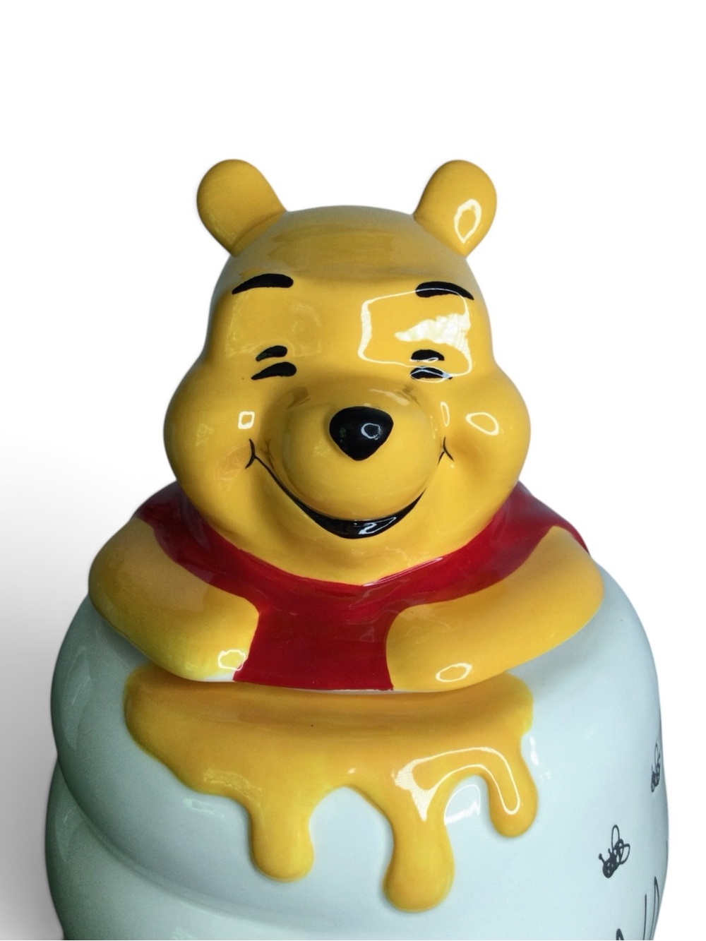 Disney x Rae Dunn Winnie The Pooh “Hunny” Giant Cookie Jar - NWT - Picture 4 of 13